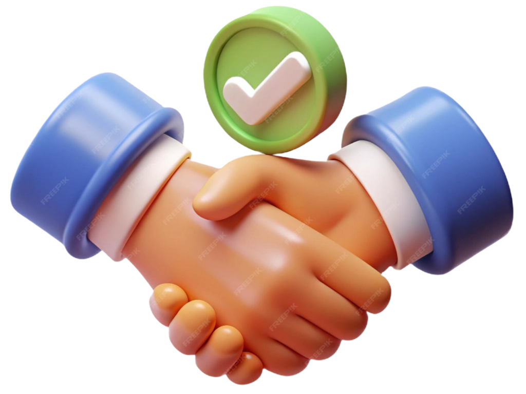 handshake 3d